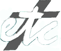 Christian cross behind ETC logo